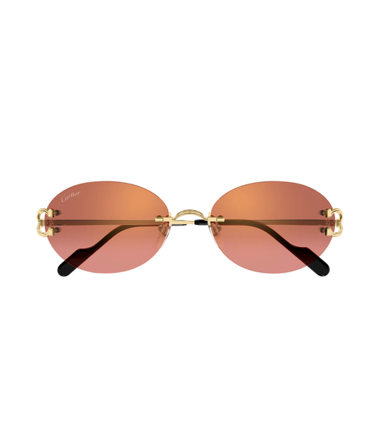 Cartier Decor C CT0551S Oval Sunglasses