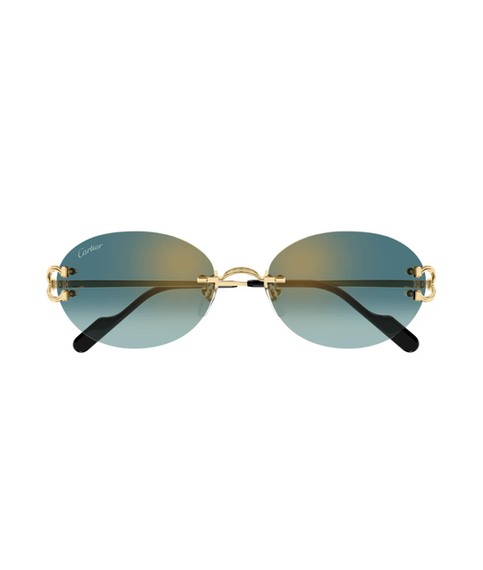 Cartier Decor C CT0551S Oval Sunglasses