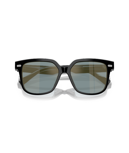 Black-Polar Blue Mirror Gold