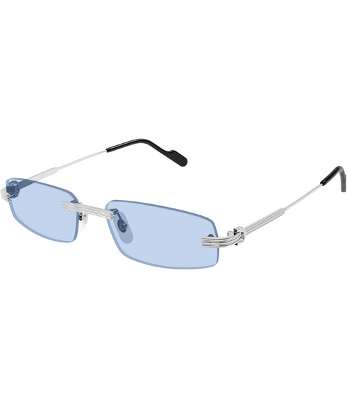 Silver-Pale Light Blue