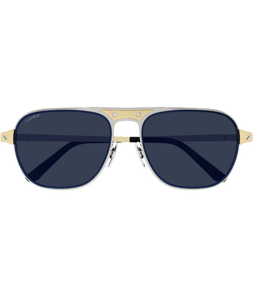 Silver-Gold-Blue
