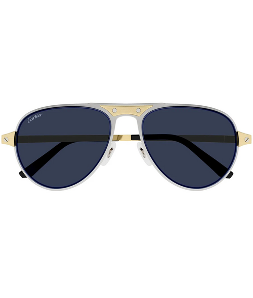 Silver-Gold-Blue