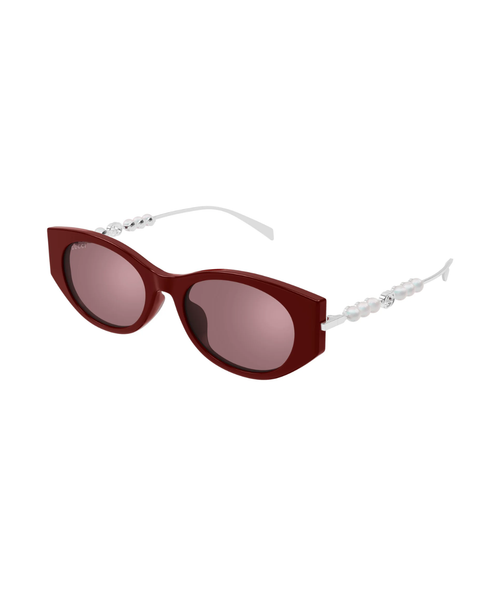 Burgundy Silver-Red