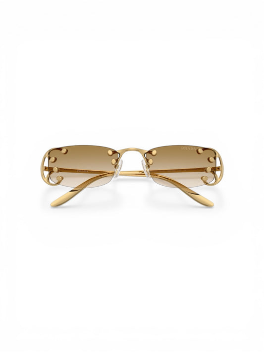 Prada PR C57S Rimless Sunglasses