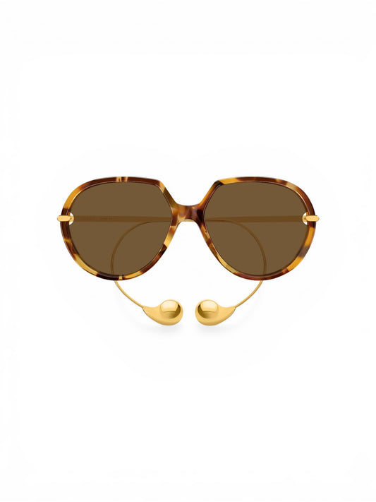 Bottega Veneta BV1436S Oversized Sunglasses