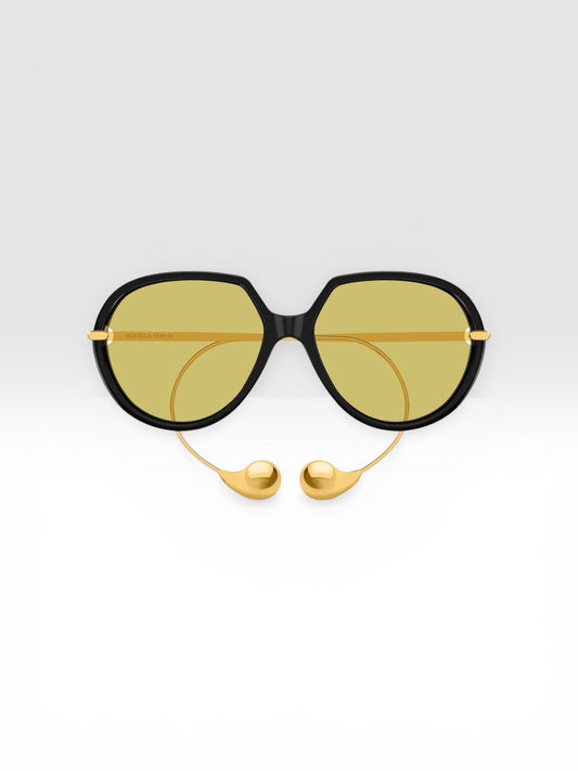 Bottega Veneta BV1436S Oversized Sunglasses