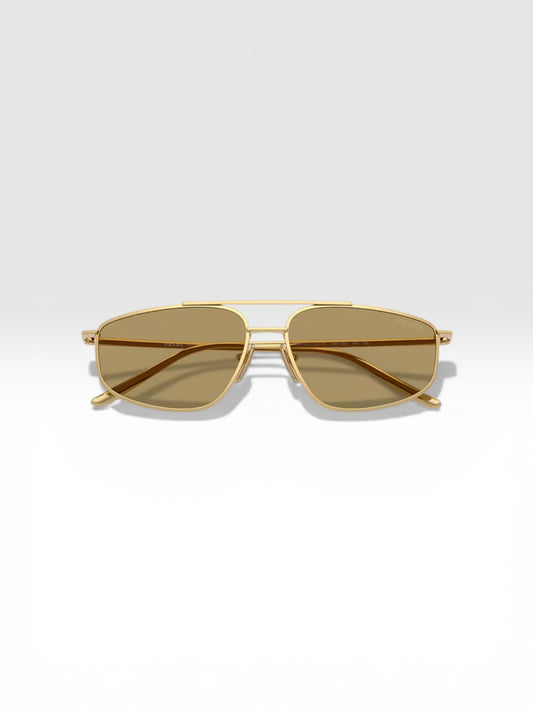 Prada OPR C51S Slim Metal Sunglasses