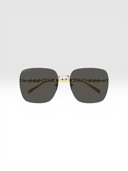 Gucci GG1923SA Rimless Oversized Sunglasses