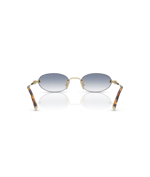 Pale Gold-Light Blue