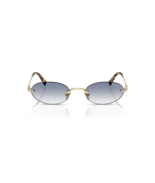 Pale Gold-Light Blue
