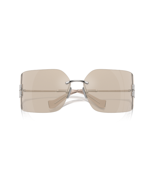 Silver-Ivory mirror
