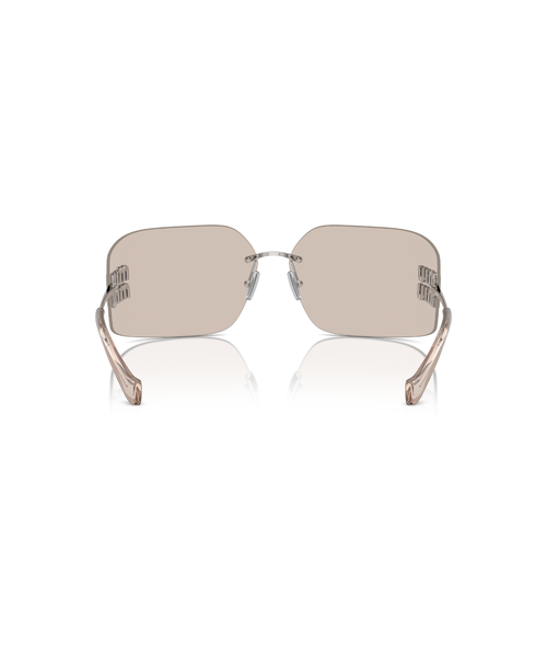 Silver-Ivory mirror