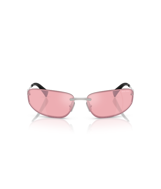 Silver-Pink Mirror