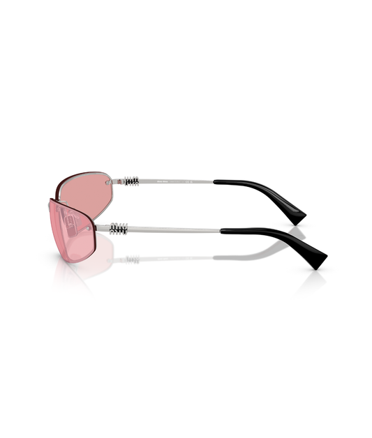 Silver-Pink Mirror