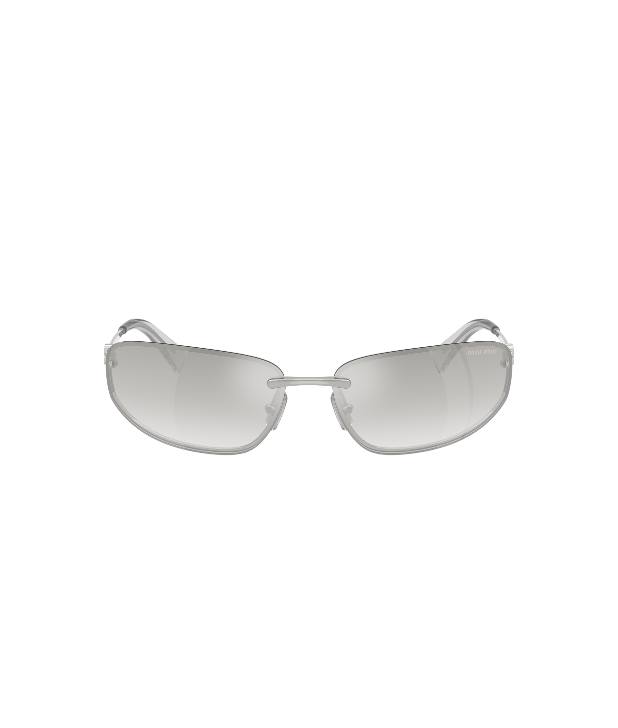 Silver-Clear Silver Gradient