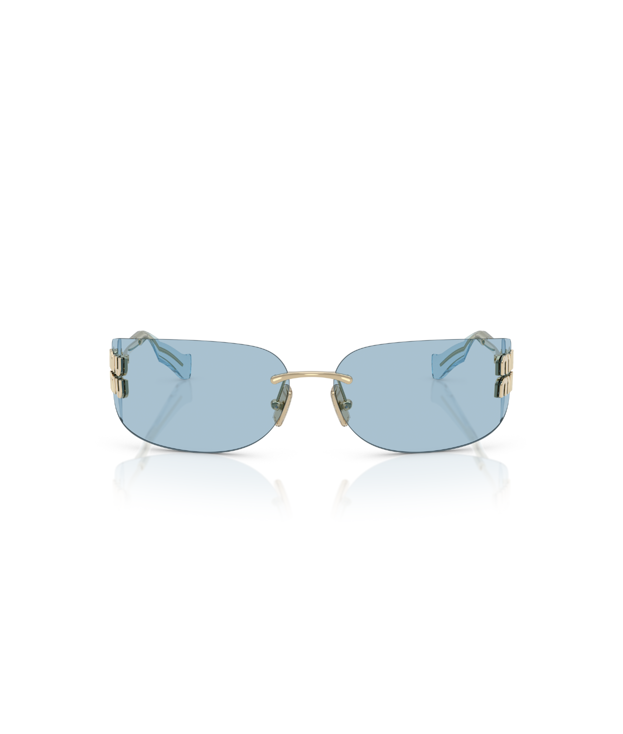 Pale Gold-Light Blue