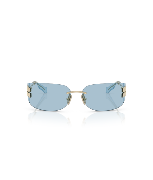 Pale Gold-Light Blue