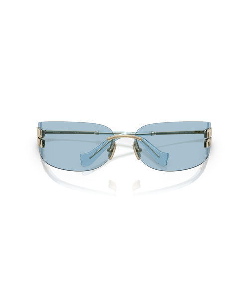 Pale Gold-Light Blue