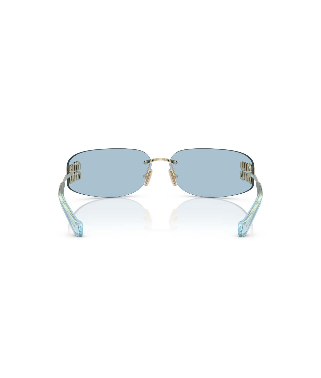 Pale Gold-Light Blue