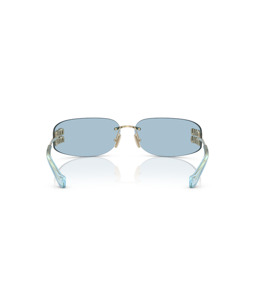 Pale Gold-Light Blue