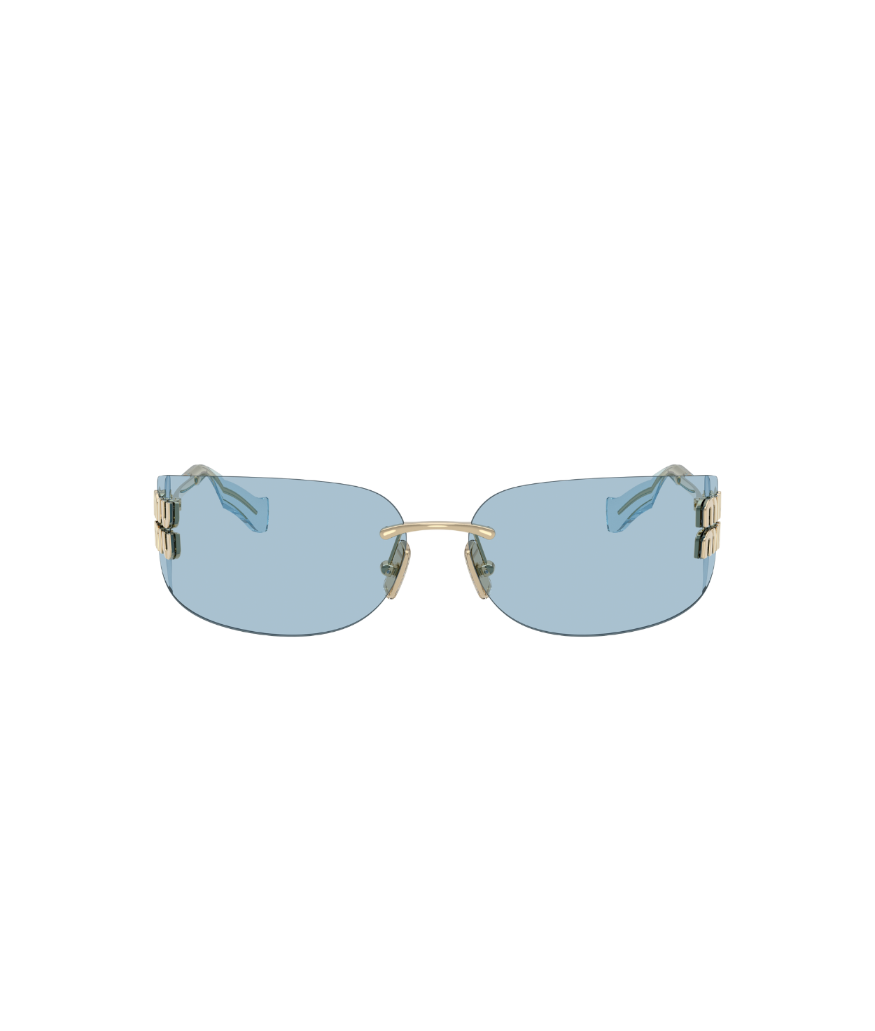 Pale Gold-Light Blue