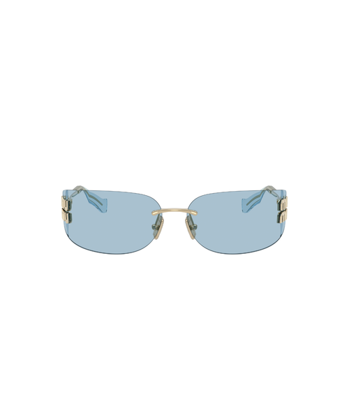 Pale Gold-Light Blue