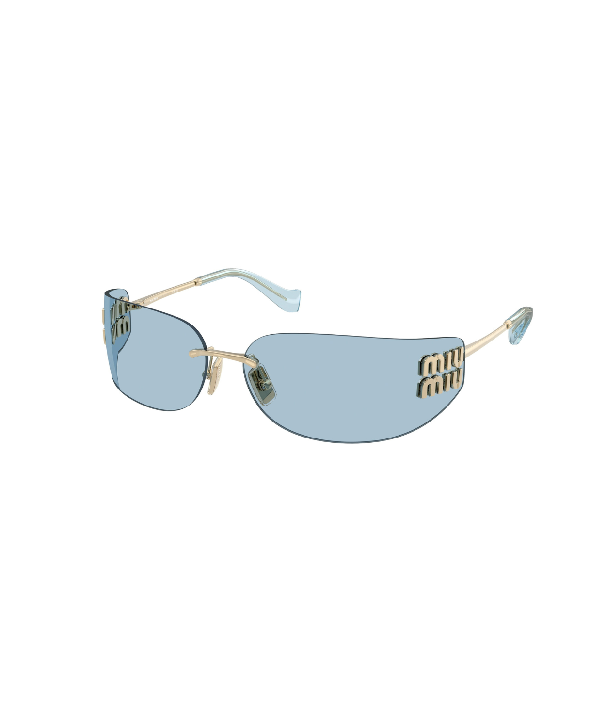 Pale Gold-Light Blue