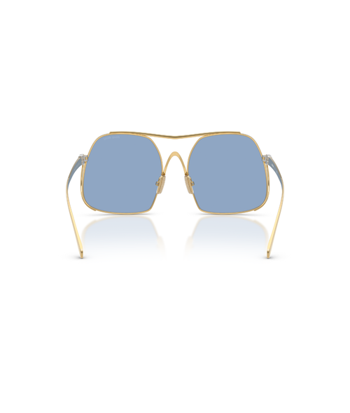 Gold-Light Blue