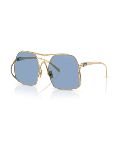 Gold-Light Blue